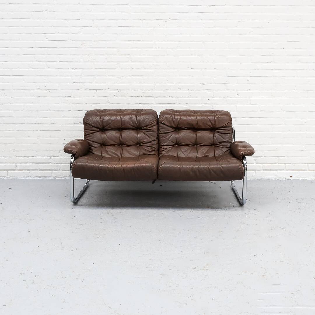Borkum Two-seater Sofa by Johan Bertil 1970s