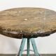 Green Industrial Workshop Stool, 1960s