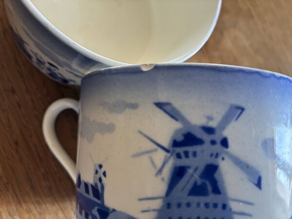 3 tasses anciennes Badonviller