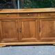 19th century Louis Philippe solid oak sideboard 175cm