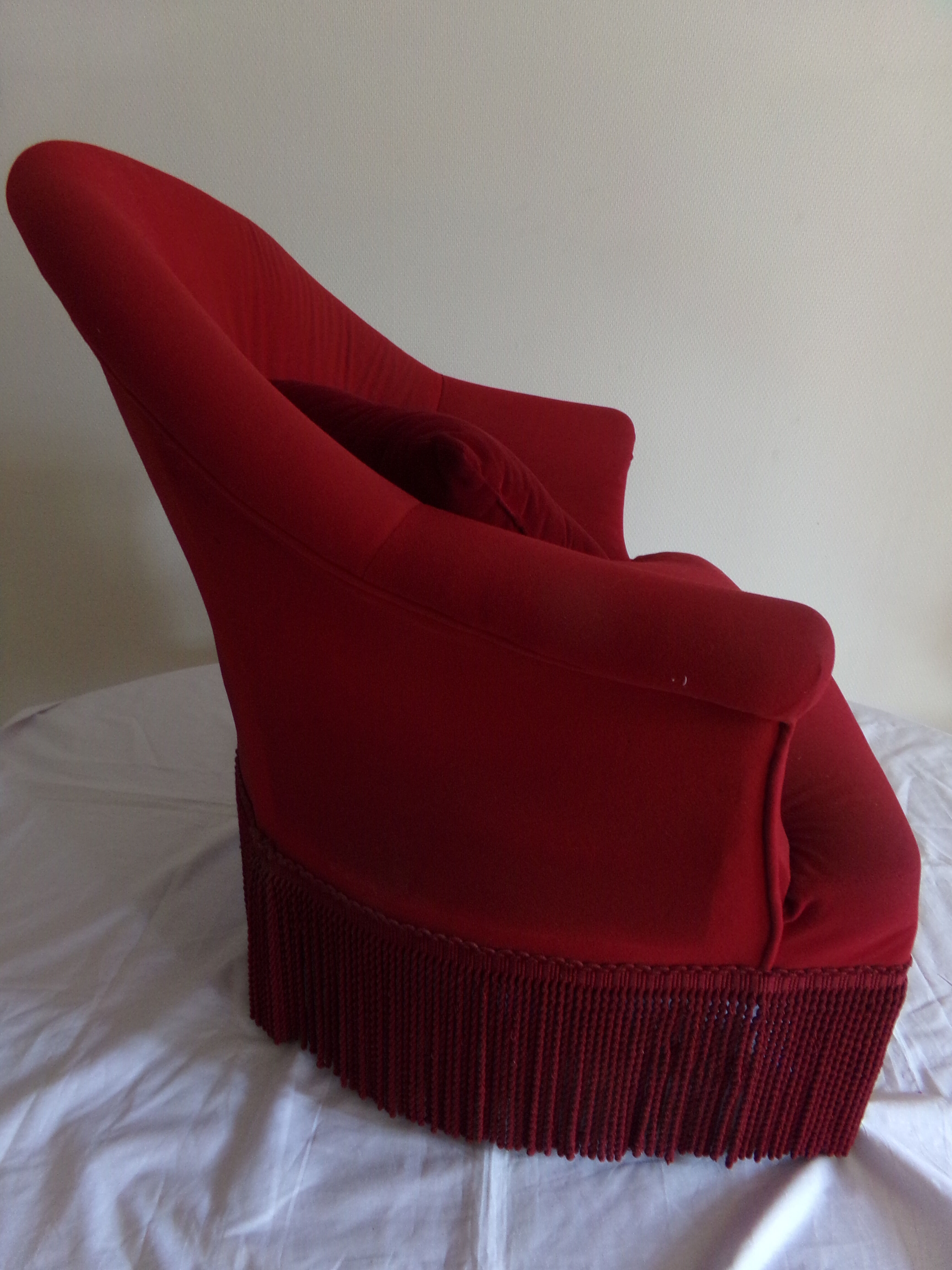 Armchair toad and its cushion