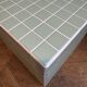 Ceramic cube side table 40x40cm