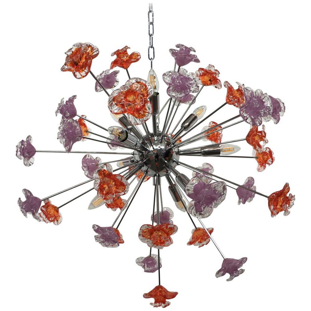 Murano glass chandelier