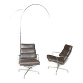 Fauteuil Ea216 Soft Pad par Charles & Ray Eames pour Herman Miller