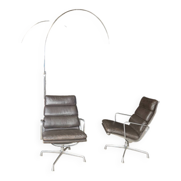EA216 Soft Pad Chair by Charles & Ray Eames for Herman Miller