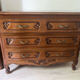 Commode merisier style Louis XV Neuf