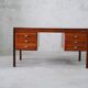 Rosewood Mid Century Desk, Norway 1970's