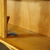 Split bamboo row, oak & melamine 1960