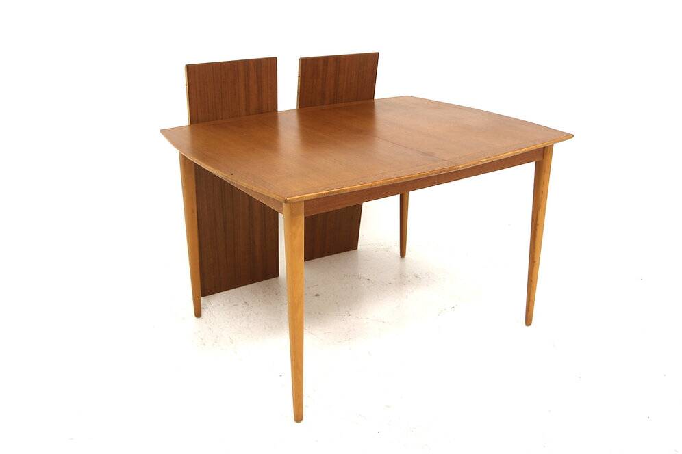 Scandinavian teak dining table, Sweden, 1960s