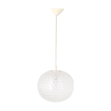 Space age suspension imitating cut crystal