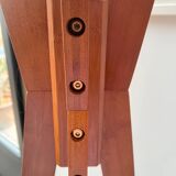 Designer teak coat rack