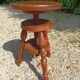 Adjustable solid wood stool painter