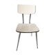 Chaise en formica blanche