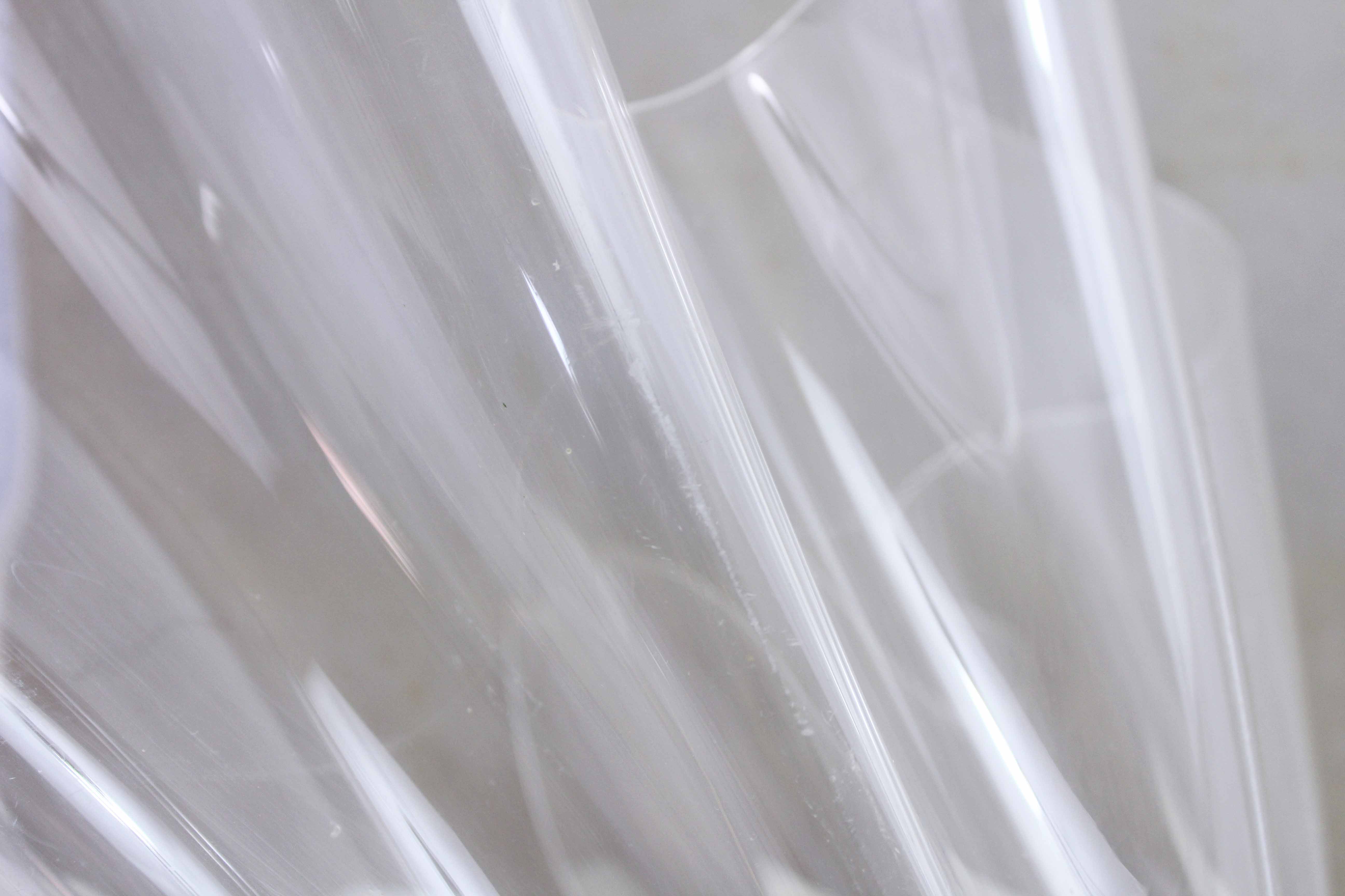 Plexiglas fruit basket or vase