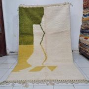 Handmade pure wool rug with colourful patterns 150/250 cm
