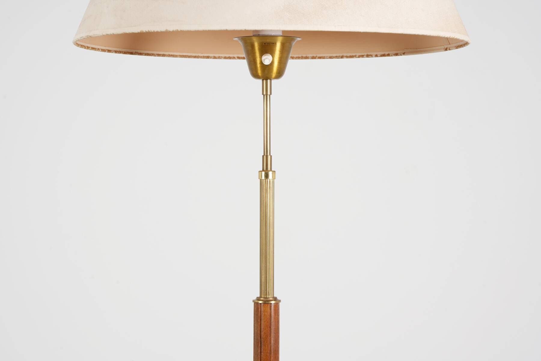 Scandinavian Floor Lamp AB Armaturhantverk circa 1950