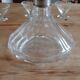 Art deco crystal liquor service