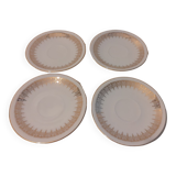 Set of 4 Bavaria saucers