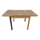 Dining Table and 4 chairs, 1970s, Set of 5