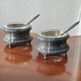 Salière et poivrier XIXe