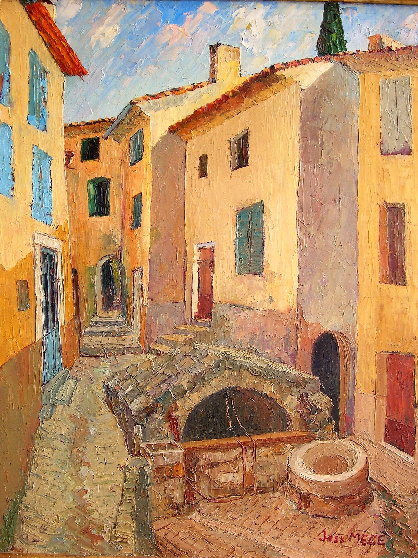 Lavoir en Provence de Jean Mege
