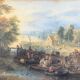 Tableau village hollandais