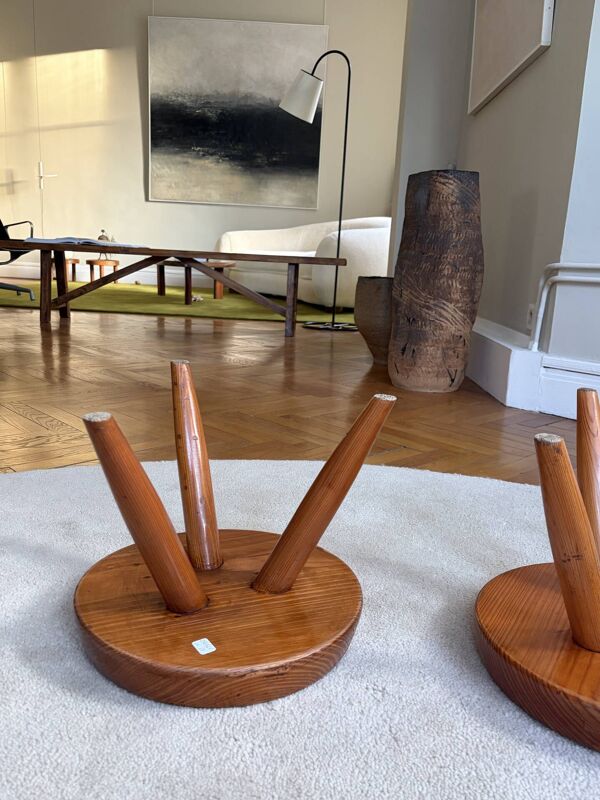 Tabourets Berger Perriand originaux