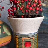 Duo of vases, vintage Scandinavian ceramics