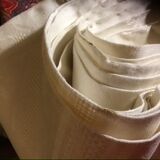 Nappe de coton blanc cassé 150cm x 300cm