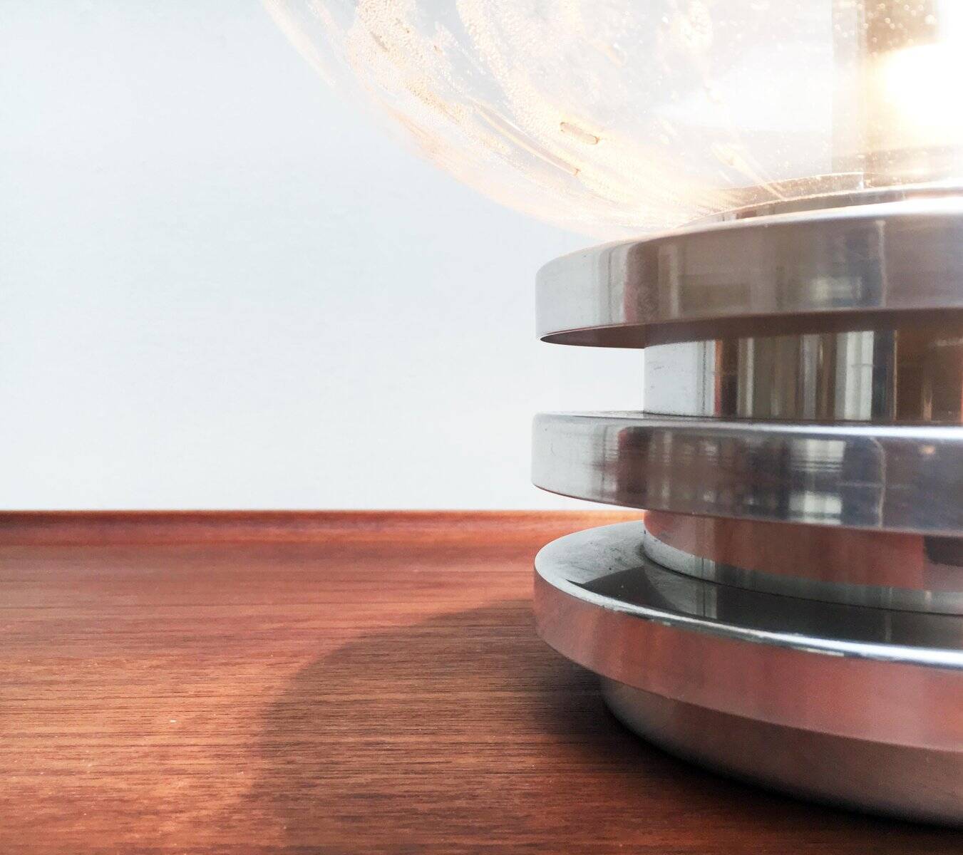 Mid-Century German Bulb Table Lamp from Doria Leuchten, 1970s