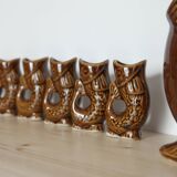 Fish-shaped dabbling liquor service