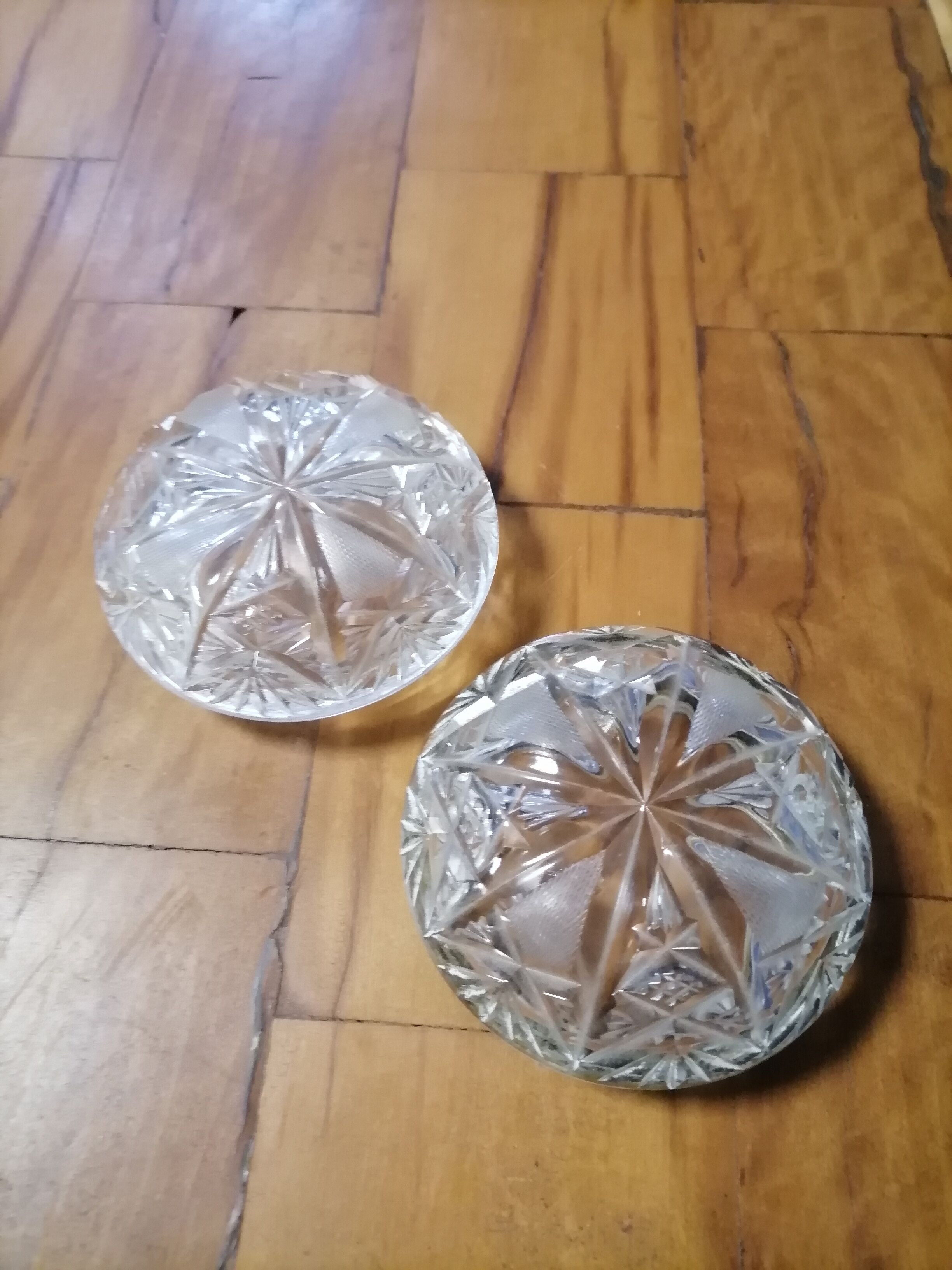 Crystal candy, silver metal