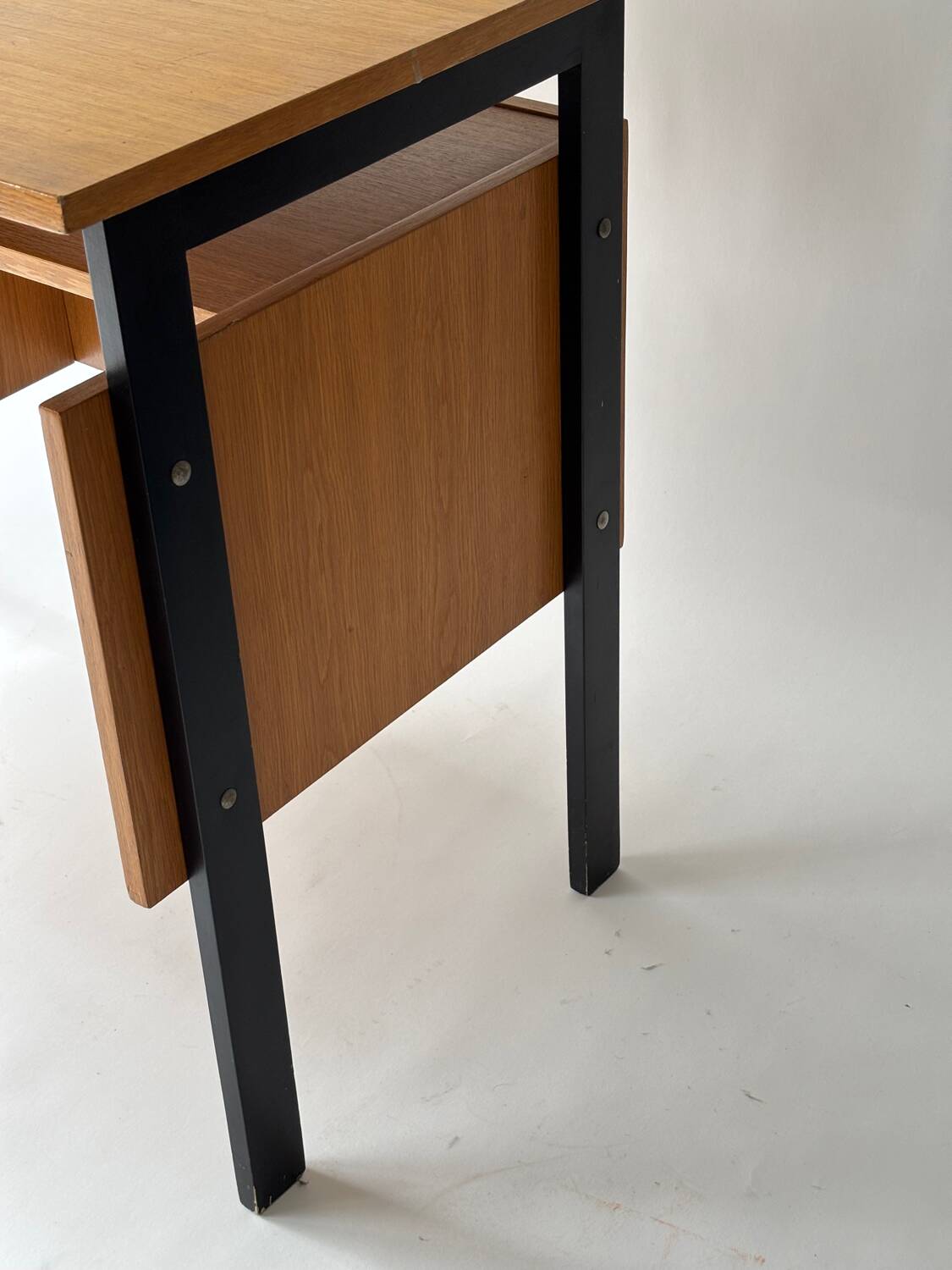 Modernist oak desk, 1960s
