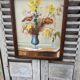 Tableau de peinture florale