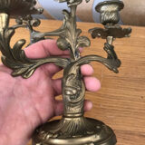 Chiseled candlestick