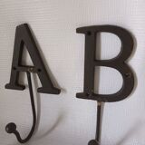 Hooks Wrought iron letters