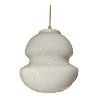 Opaline pendant light from the 70s