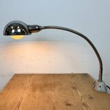 Vintage Chrome Italian Gooseneck Table Lamp, 1960s