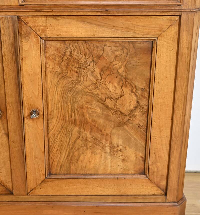 3-door walnut sideboard, late 19th century
