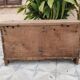 Very old solid oak chest Folk Art of Queyras