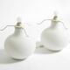 Two large original 1980s Leucos Paralume table lamps, made in Italy | heigh