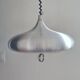 Brushed aluminum pendant light 1970
