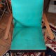 Fauteuil skaï bicolore des années 50