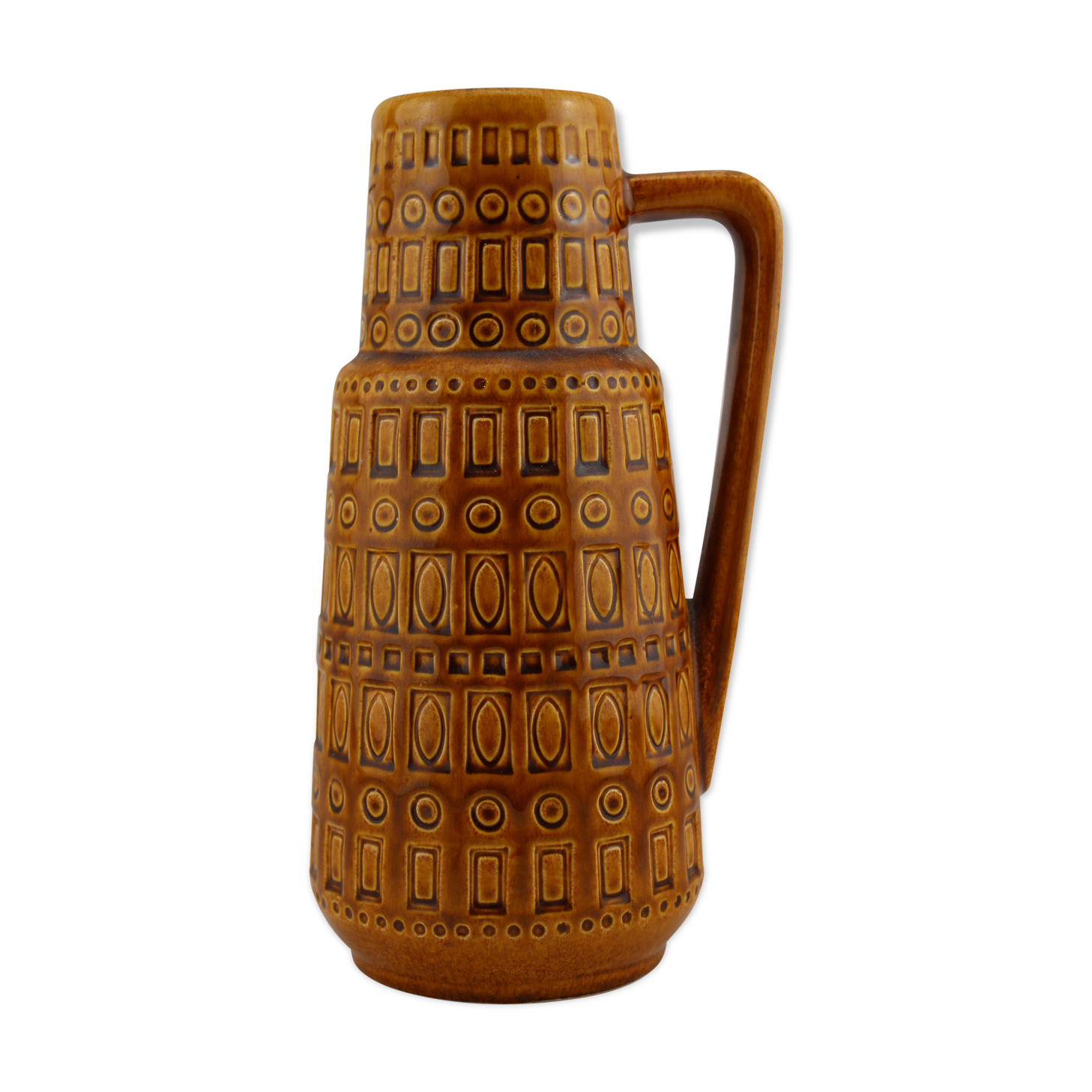 Ceramic vase scheurich west germany 416-26