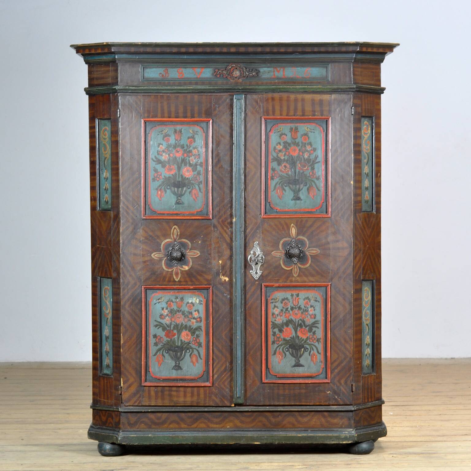 Armoire de mariée allemande, 1826