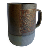 Mug en grès artisanal