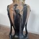Vase en grès art déco signé Denbac