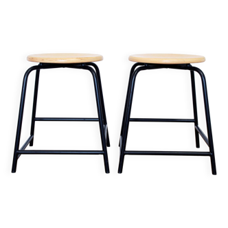 Pair of low stools from the 90s