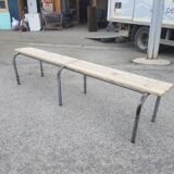 Vintage schoolboy bench