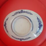 Plat ovale asiatique en céramique lourde